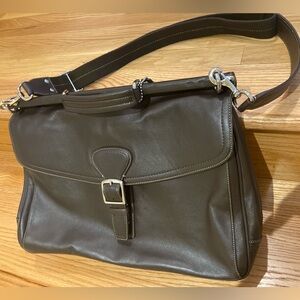 Coach vintage leather briefcase/laptop bag